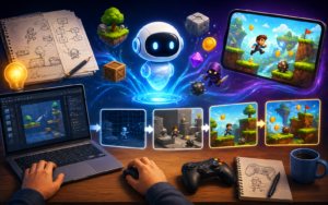 Build a complete game using only AI prompts from scratch
