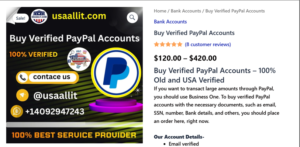 Buy Verified PayPal Accounts